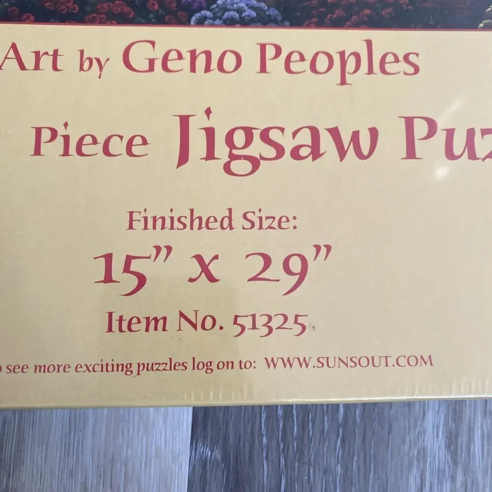 SunsOut jigsaw puzzle;  Welcome Home, Boys! by Geno Peoples;  500 pcs